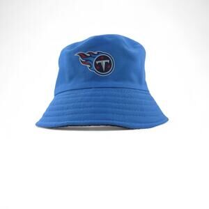 Tennessee Titans Nissan Bucket Hat Blue Adult One Size Reversible Football